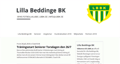 Desktop Screenshot of lbbk.se